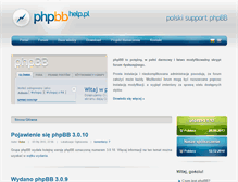 Tablet Screenshot of phpbbhelp.pl